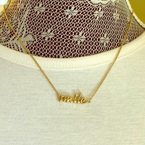 Kate Spade “smile” necklace